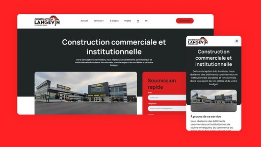 Page des tarifs du site MIEL affichée sur desktop et mobile — forfaits de déclaration d'impôts à partir de 75$ selon la situation du client